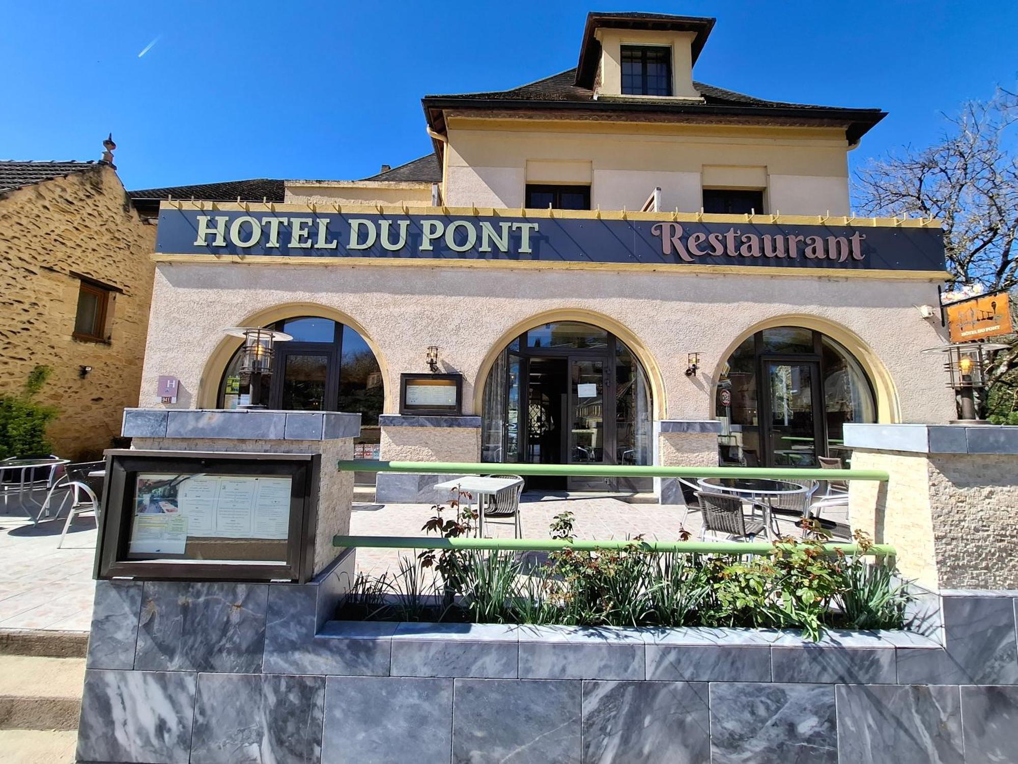 Hotel Du Pont Et Restaurant A Grolejac Екстер'єр фото